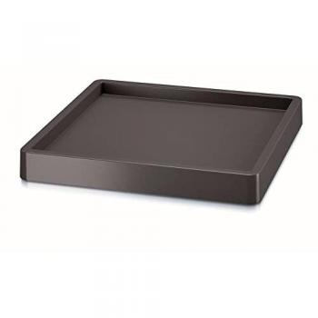 Plataforma Móvil para Maceta con Ruedas - 446x446x63 mm - Color Terracota y Antracita