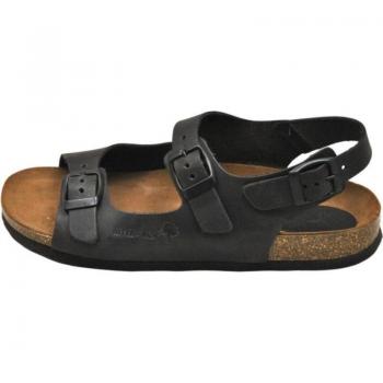 Sandalias de Mujer Inter-Bios modelo 7112 en color moka, fabricadas en piel bio, ideales para caminar y tiempo libre
