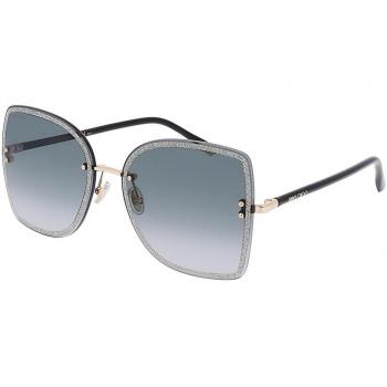 Jimmy Choo Leti 2M2 9O Black Sunglasses - Size: ONE size