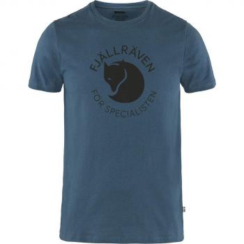 Camiseta Fjällräven Manga Corta Fox Azul Fuerte - L