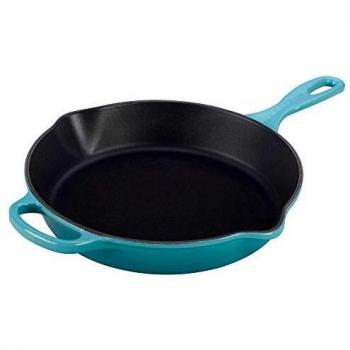 Sartén Alta de Hierro Fundido Le Creuset 26 cm Caribe
