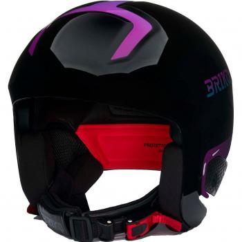 Casco Briko Vulcano 2.0 Unisex XL Negro Violeta Azul