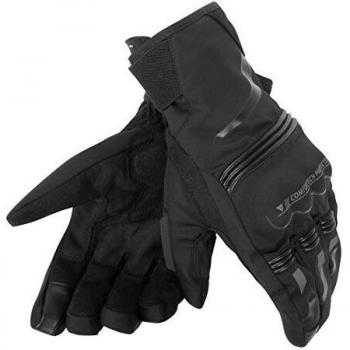 Dainese-TEMPEST UNISEX D-DRY SHORT Guantes, Negro/Negro, Talla XS