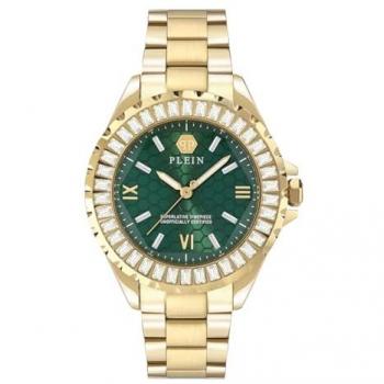Philipp Plein Rock Couture Unisize Ladies Watch - Green Stainless Steel