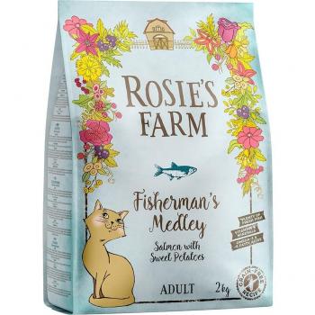 Rosie's Farm Adult salmón con boniato pienso para gatos - 400 g