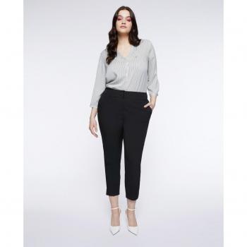 Pantalones Rectos Cropped - Estilo Moderno