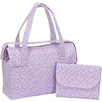 Piccolandy 1242154073700 - Bolsa + vestidor para silla de paseo, color malva
