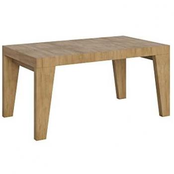 Mesa extensible Naxy 90x160/264 cm Roble Natural