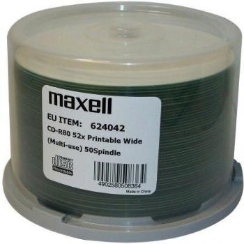 CD-R Maxell 700MB 52x 80 min Spindel Płyta do Nadruku