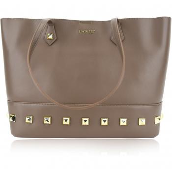 Brown Twinset One Size Women's Shoulder Bag