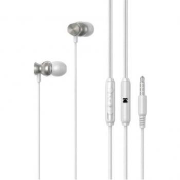 Kodak 170+ Auriculares Intraurales con Cable y Micrófono Blancos