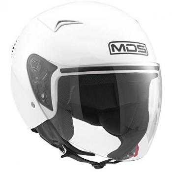 AGV Helmets Casco Jet G240 MDS E2205 Solid, color Blanco, talla M