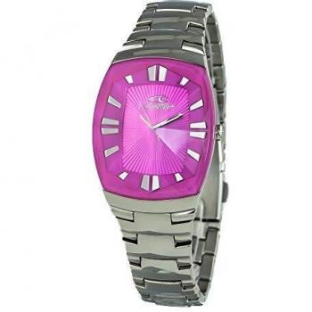 Chronotech Reloj Analógico para Mujer de Cuarzo con Correa en Acero Inoxidable CT7065L-25M