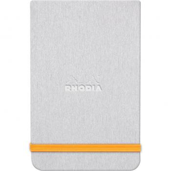Rhodia 194344C - Webnotepad - Rhodiarama - Líneas horizontales Plata