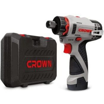 Taladro/Atornillador sin cable cabezal hexagonal 12V / 2,0Ah / 0,8-10mm / 0-380 0-1250 RPM/Torque suave/duro: 19/30Nm / 1h / 18+1 / 2batteries / BMC