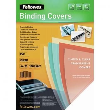 Cubierta A4 PVC Transparente Fellowes 5380001