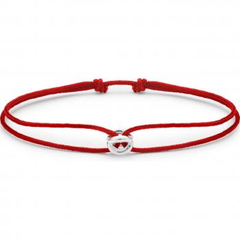 g Polished Sterling Silver Entrelacs Cord Bracelet