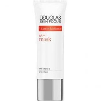 Douglas Collection - Skin Focus Vitamin Radiance Glow Mask - Mascarilla iluminadora 50 ml unisex, fórmula enriquecida con vitaminas para una piel radiante y luminosa, textura suave y cremosa, ideal para todo tipo de piel
