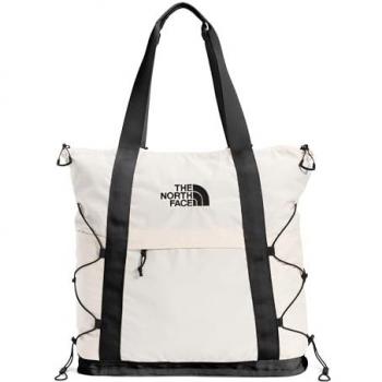 The North Face Borealis Tote Bag 22L - Gardenia White and Light Grey/Black