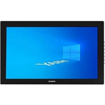 Yashii - Monitor táctil de 10 toques de 23,6 Pulgadas, IPS 1920 x 1080, 250 CD/m2, Mini HDMI, 1 USB 2.0, SD cardreader, Webcam, Vesa, Altavoces Integrados, bajo Consumo, Low Blue Light