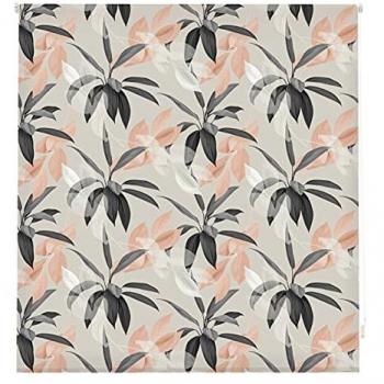 Estor Enrollable Translúcido con Estampado Floral Glamour - 170x180 cm - Diseño Elegante y Práctico para Ventanas