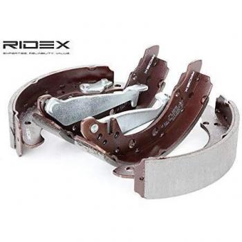 Juego de Ganasas de Freno RIDEX 70B0055 para VW, AUDI, SKODA - Incluye Garnitura y Mâchoires de Freno Essieu arrière