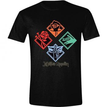 Camiseta Jujutsu Kaisen Sigils Adulto Talla XL