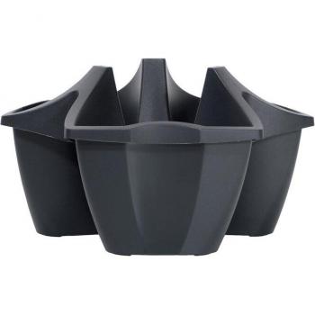 Maceta Prosperplast CROWN 16L - Resistente a la Intemperie - Diseño Elegante y Duradero