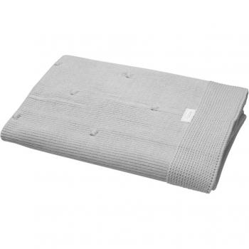Manta Uzturre Bebé Gris - Manta suave y acogedora para bebés, fabricada en material de alta calidad, diseño elegante y moderno, fácil de lavar, tamaño ideal para envolver al bebé o usar en el cochecito