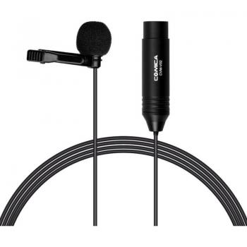 Comica CVM-V02C Directional Lavalier Microphone with Clip