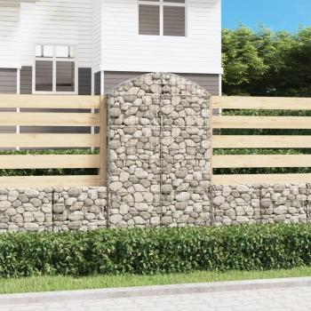Cesta Gaviones Arco 100x30x16/180 cm Hierro Galvanizado