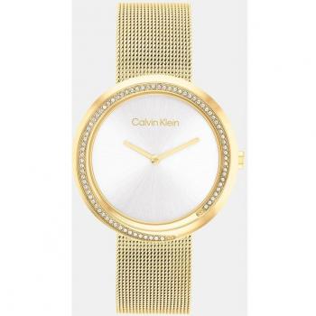 Calvin Klein - Reloj de mujer Twist 25200150 de acero dorado