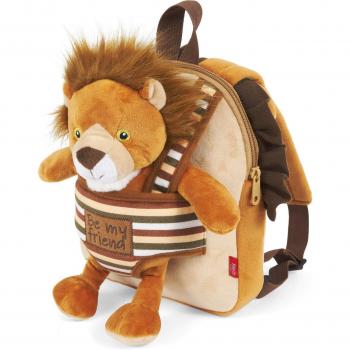 Mochila Peluchilandia León Infantil Reversible