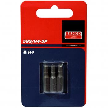 Bahco 59S/H10-3P - Carton De 3 Puntas Stand. 1/4 Hex10 25Mm