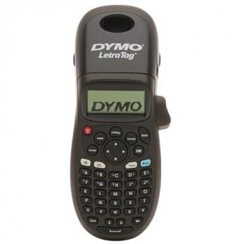 Etiquetadora Manual Dymo LetraTag LT-100H Negra con Teclado ABC