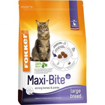 Fokker Maxi-Bite pienso para gatos de raza grande - Pack económico: 2 x 10 kg