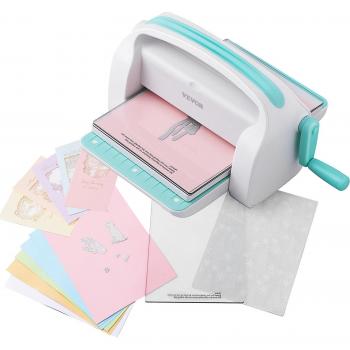 VEVOR 9-Inch Manual Die Cutting and Embossing Machine Complete Scrapbooking Kit