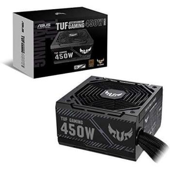 ASUS TUF Gaming 450B Fuente de Alimentación 450W ATX 80 Plus Bronze, Negro