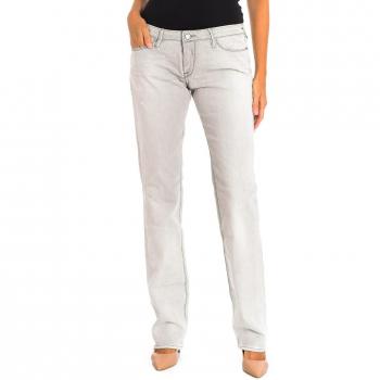 Pantalón vaquero largo gris para mujer JFASTRIDW701