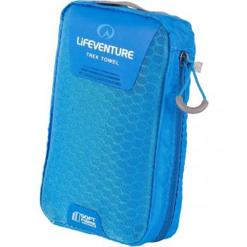Lifeventure Large (Blue) SoftFibre Advance Trek Towel, Unisex-Adult