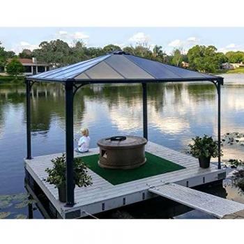 Pérgola de aluminio y policarbonato 429x429cm PalermoT 4300 - Palram