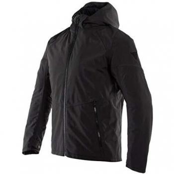 Dainese Saint Germain GoreTex Chaqueta textil para moto, color negro, talla 60