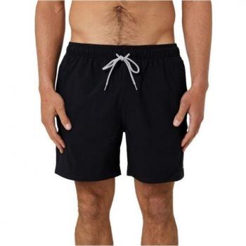 Rip Curl Daily Volley Bañador negro para hombre, ideal para playa y piscina