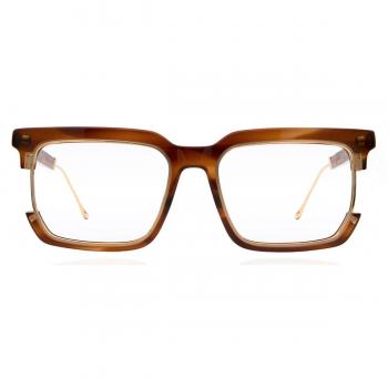 Anna-Karin Karlsson VEGAS SYNDROME Honey Tortoise Women's Eyeglasses Gold 56mm - Blue Light Block Available