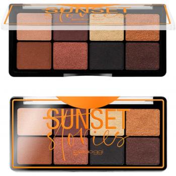 Paleta De Sombras De Ojos Sunset Stories 8 Colores Tono Deep Nude 9.5 G