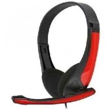 Freestyle Auriculares HI-FI ESTÉREO + MICRÓFONO Rojo [43088]