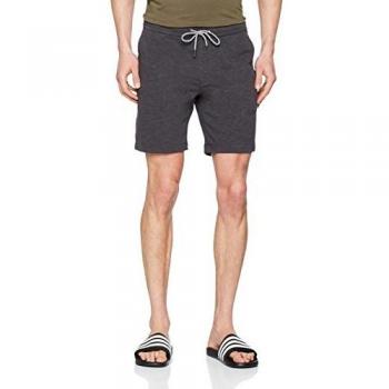 Volcom litewarp FLC Sht Negro Pantalones Cortos De Plástico, Hombre, Litewarp FLC Sht Schwarz Shorts-Stoff Herren, Negro Jaspeado, Medium