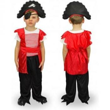 Disfraz de pirata corsario para niños (3 a 12 años)