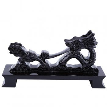 Yosoo - Soporte/Pedestal/Expositor Color Negro con Forma de dragón Chino para Katana, Espada Samurai, ninj a de 30-60 cm