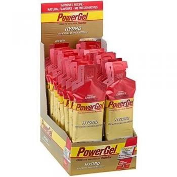 PowerBar Powergel Hydro - Nutrición deportiva - Cherry 24 x 67ml beige/rojo 2017